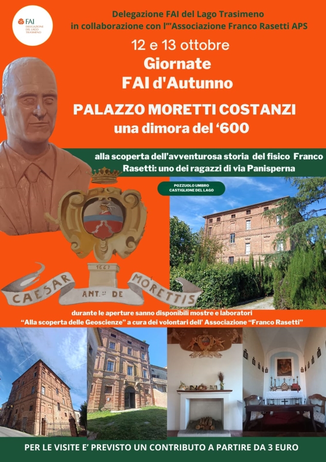 Giornate del FAI Autunno. Palazzo Moretti 12 e 13 Ottobre