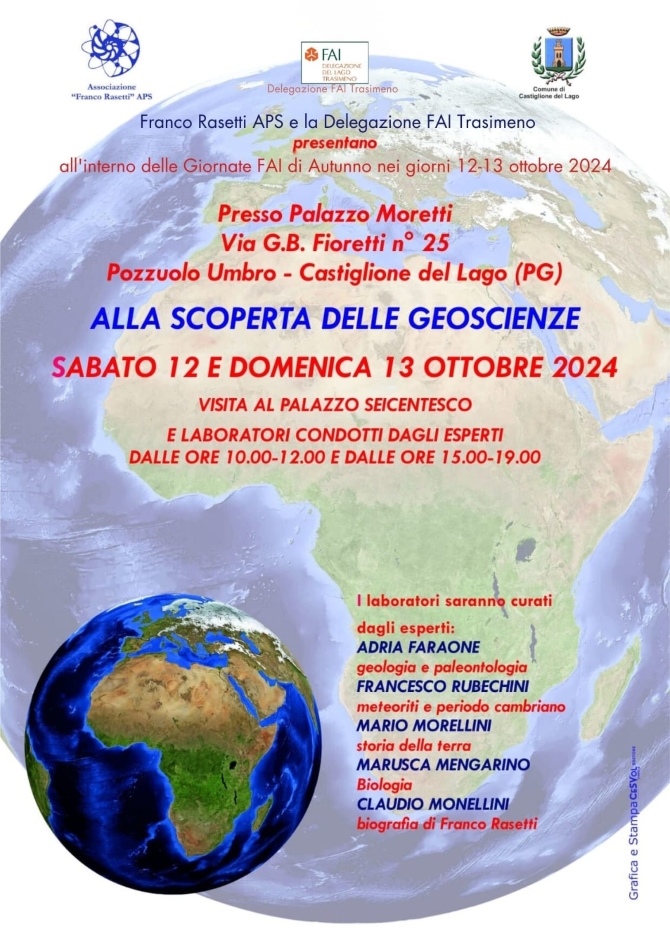 Alla scoperta delle Geoscienze-Ass. Rasetti-Pozzuolo